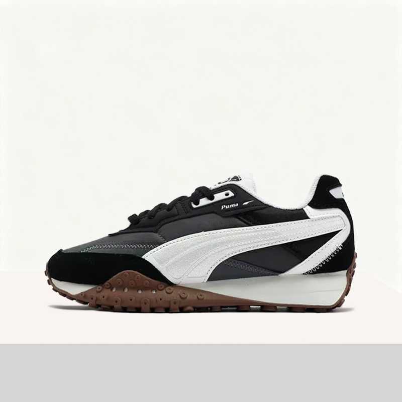 Women'S Shoes Puma Sneakers - プーマ ブラックトップ ライダー：快適で多用途、耐久性のある男女兼用ローカットカジュアルシューズ – ブラック、グレー、ホワイト 393151-06