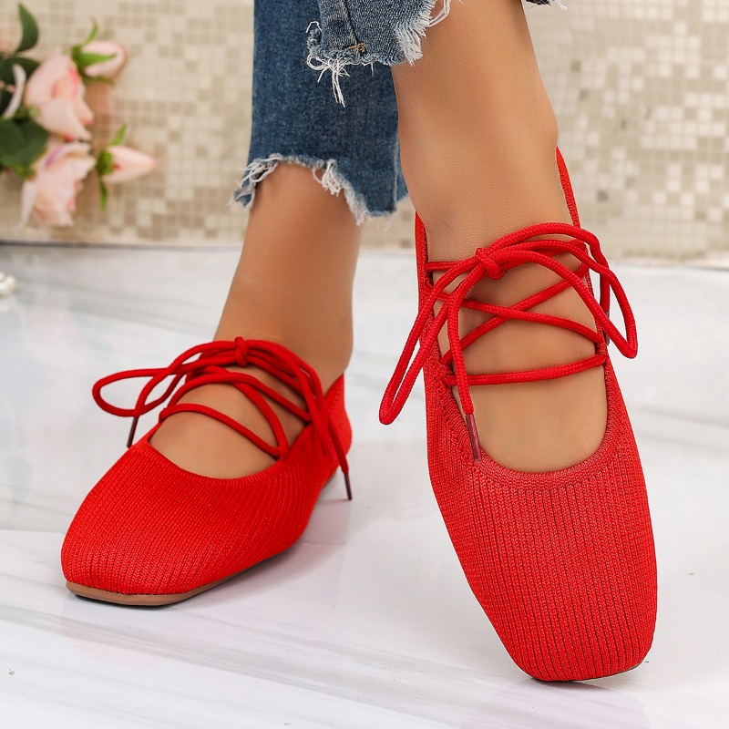 Women Shoes Size - フランス風フラットメリージェーンシューズ 2026夏新作 通気性抜群 軽量 バレエシューズ風 多用途
