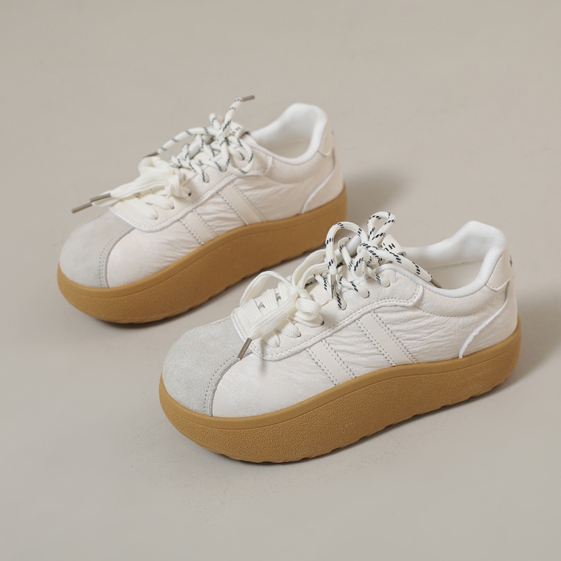 Women'S Shoes Size 40 In Us - 女性のファッションカジュアルスニーカープラットフォーム厚底レースアップ滑り止め快適なマルチカラー屋外日常通勤靴