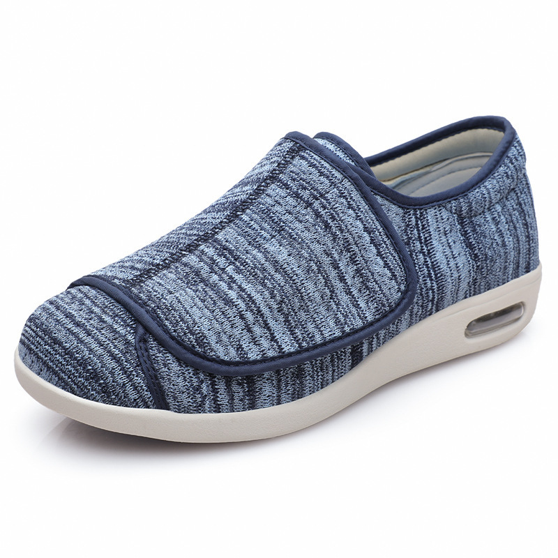 Women Shoes For Big Feet - XIHAHA 新しい整形外科用ワイドフィートシューズ、男女兼用スニーカー、アウトドアウォーキング用女性カジュアルシューズ、ビッグサイズ男性用糖尿病患者用シューズ