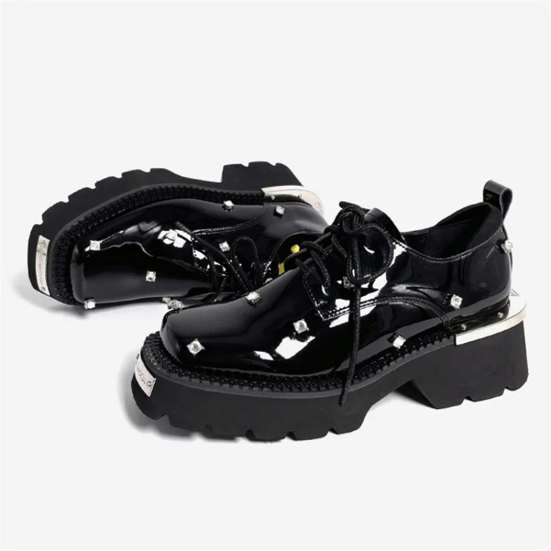 女性ローファークリスタルプラットフォーム分厚いメアリージェー - Women Shoes Sneakers のレビューと価格