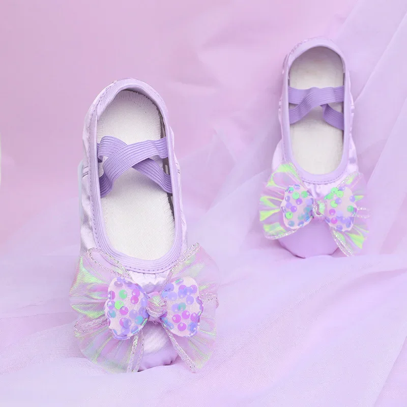ブルー、ピンク、パープルガールズダンスソフトソールキッズバレ - Women'S Xc Shoes のレビューと価格
