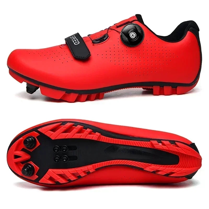 ユニセックスMTBシューズ サイクリングシューズ クリート付 - Women Shoes Size のレビューと価格