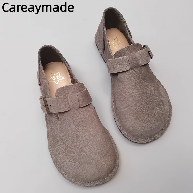 新しい本革の靴ひも-女性のための純粋な牛革の靴,広いつま先の - Women Shoes For Big Feet のレビューと価格