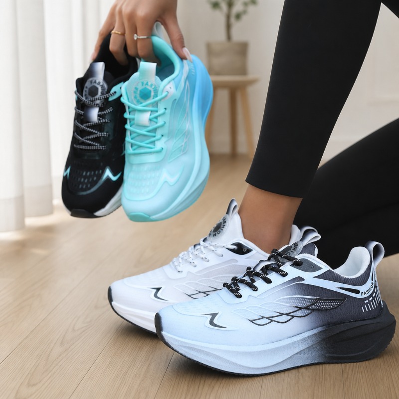 女性ワイドトゥランニングシューズ夏の新メッシュ通気性スニーカ - Women'S Shoes New Balance のレビューと価格