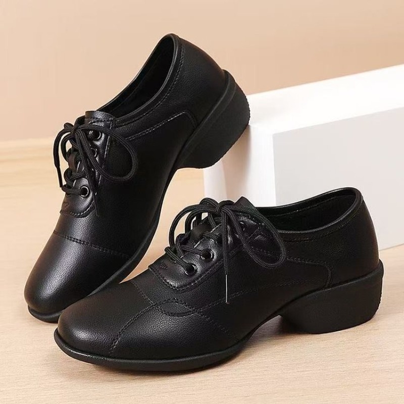 レディース ローヒール ダンススニーカー レースアップ ソフ - Women Shoes Sneakers のレビューと価格