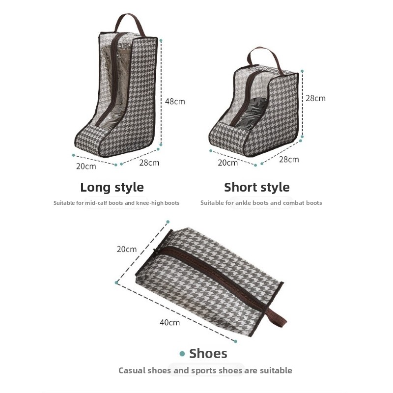 背の高いブーツ収納バッグ 透明なPVC窓付き 通気性のある防 - Women Shoes On Sale のレビューと価格