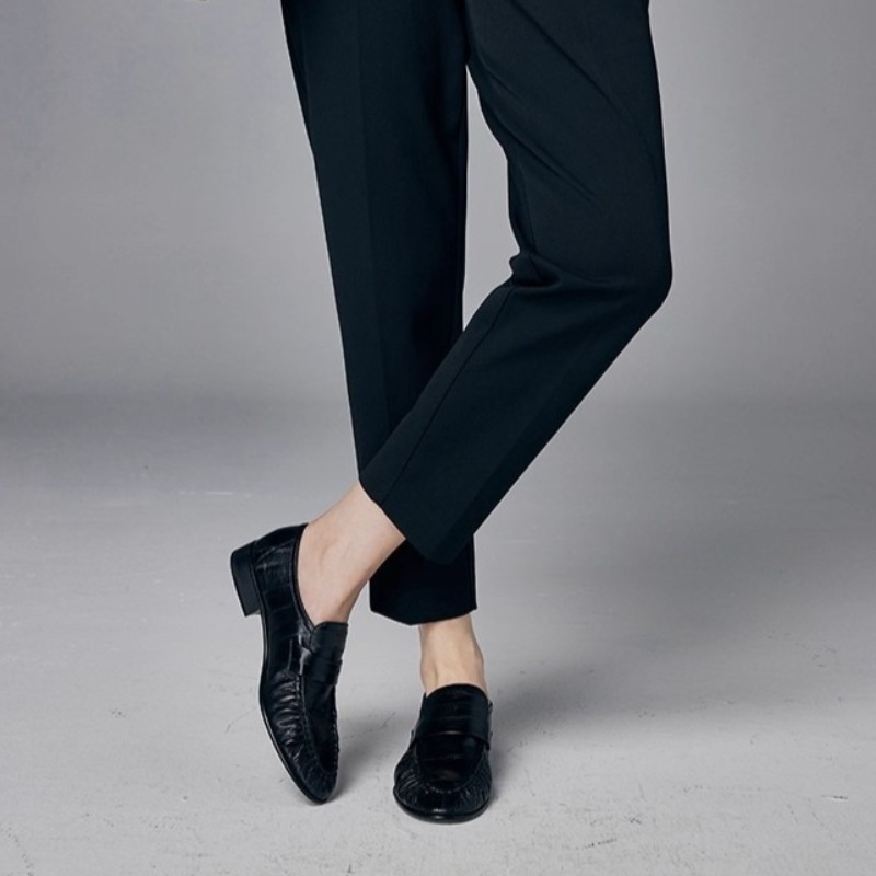 高級婦人靴新しい手作り本革ローファー女性のための絶妙な英国カ - Women'S Shoes Round Toe のレビューと価格