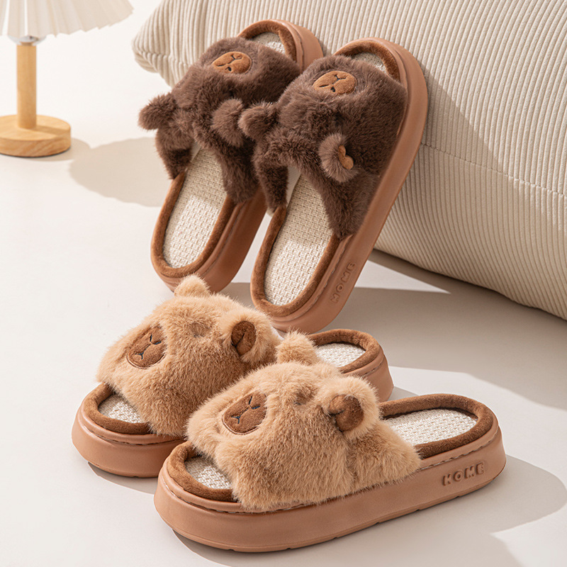 麻漫画女性のスリッパホームフラットカジュアル春夏高級デザイナ - Women Shoes On Sale のレビューと価格