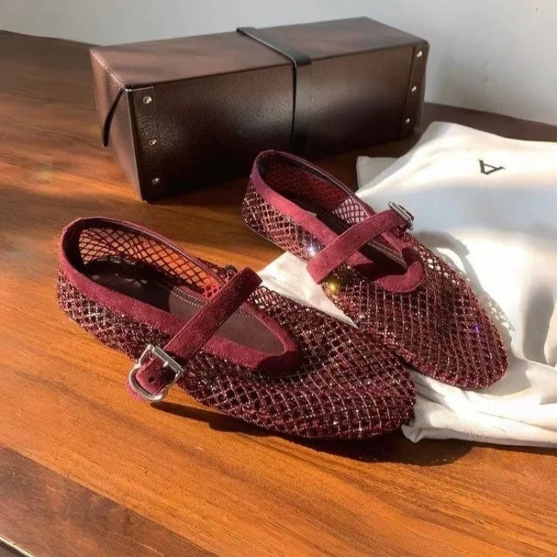 中空ラインストーンバオトウサンダル レディース 2026年新 - Women'S Shoes Round Toe のレビューと価格