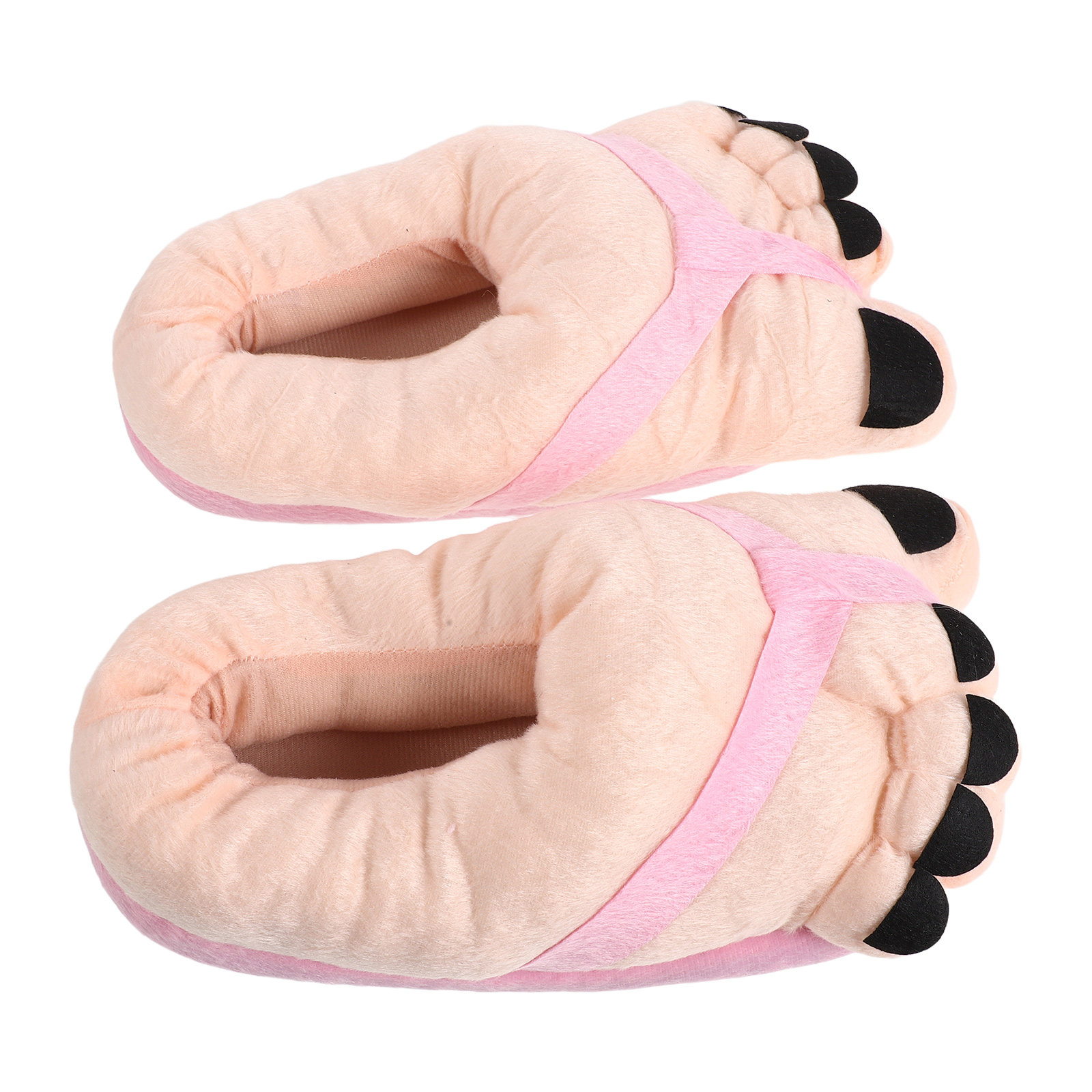 1足組 面白い巨大足スリッパ ビッグトゥシューズ ソフトコッ - Women Shoes For Big Feet のレビューと価格